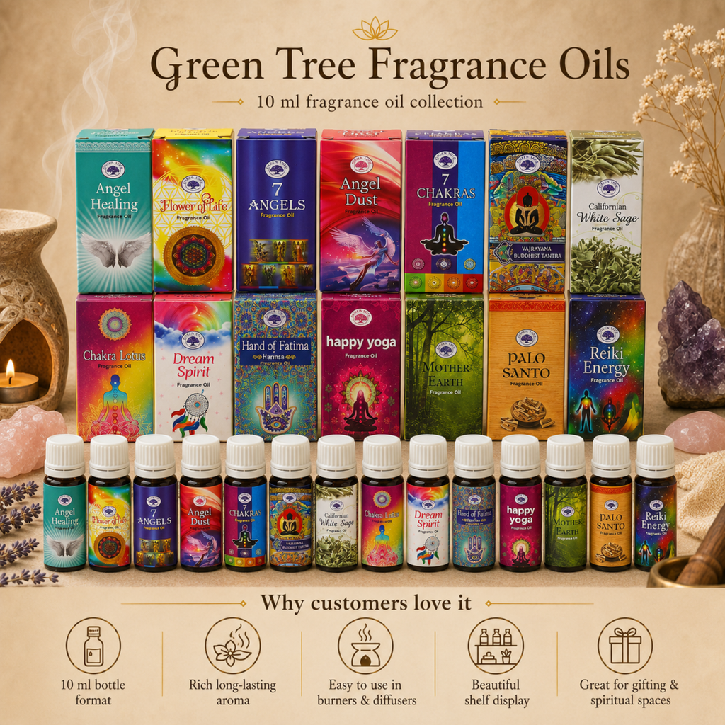 Green Tree Buddhist Tantra Fragranza Olio 10 ml: Olio