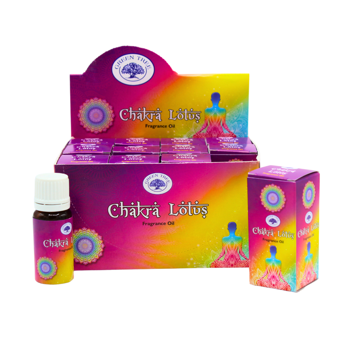Olio profumato Green Tree Chakra Lotus 10 ml: Olio