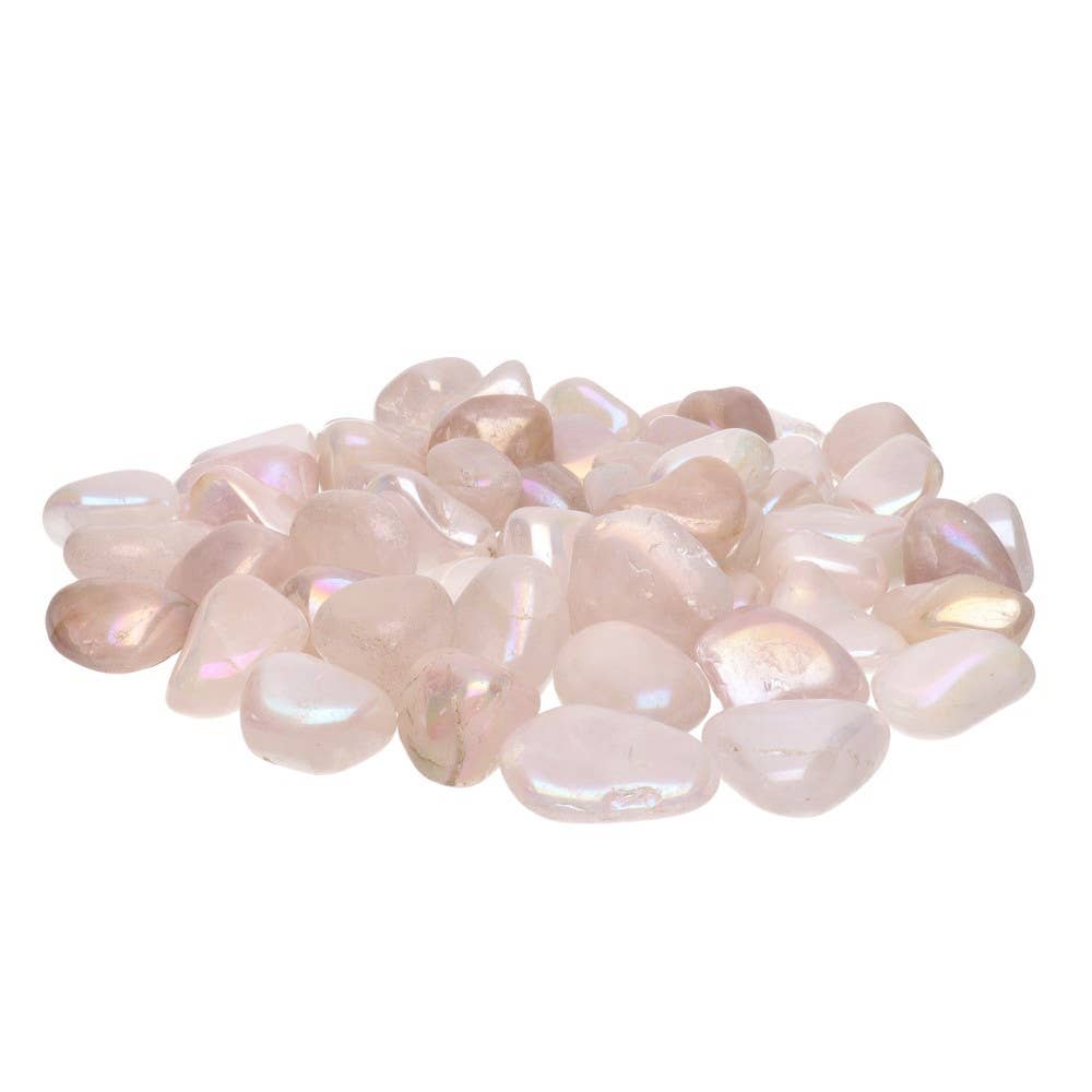Pietre levigate di Aqua Aura rosa 3x2 cm