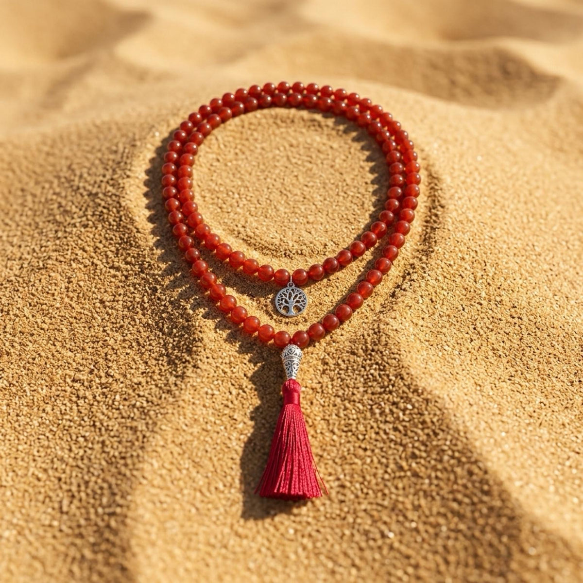 MALA 108 grani in corniola