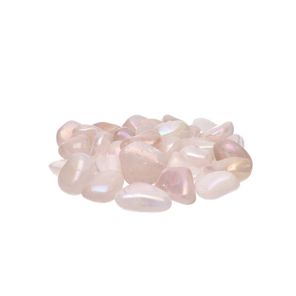 Pietre levigate di Aqua Aura rosa 3x2 cm