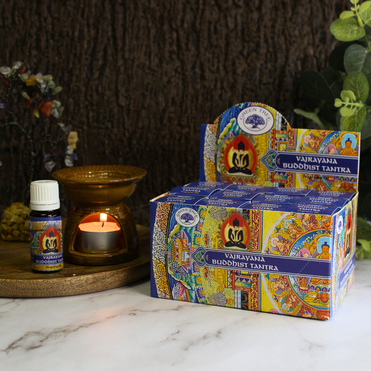 Green Tree Buddhist Tantra Fragranza Olio 10 ml: Olio