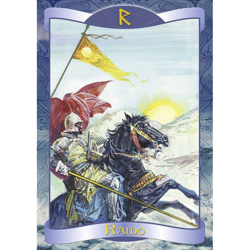 Rune Oracle Cards Lo Scarabeo