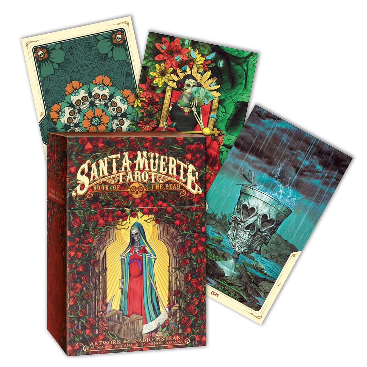 Carte Mini Tarot Santa Muerte Lo Scarabeo