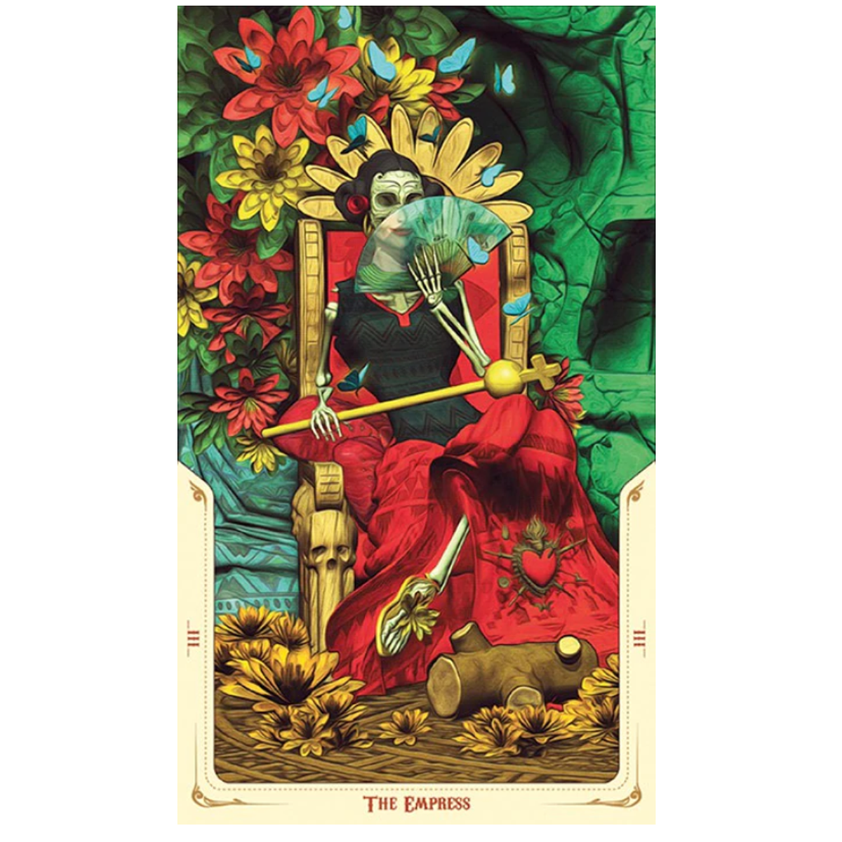 Carte Mini Tarot Santa Muerte Lo Scarabeo
